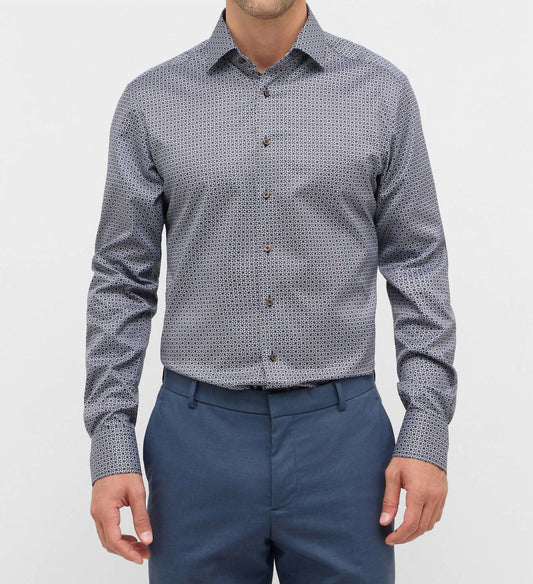 Printed Twill Modern Fit Shirt