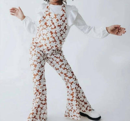 Andi Pleated Bell Bottom Jumpsuit