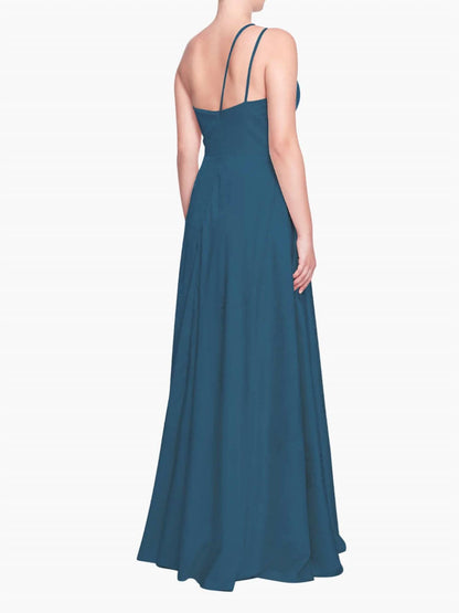Barletta One-shouder Maxi Gown