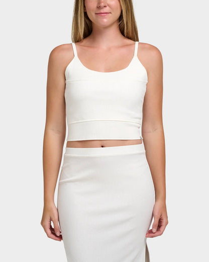 Solid Rib Tank Top