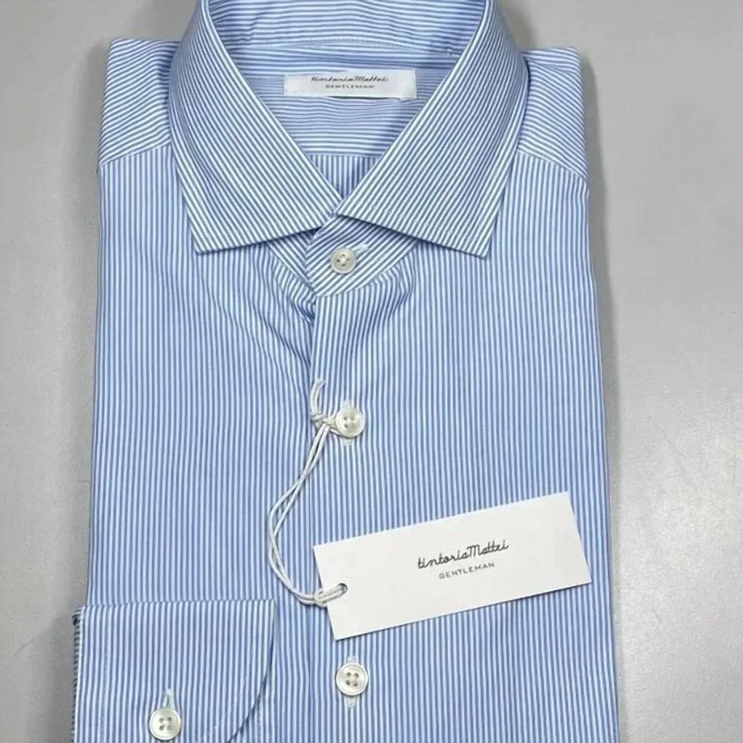 Tintoria Mattei - Men's Striped Cotton Button-down Shirt - Rack Hunt