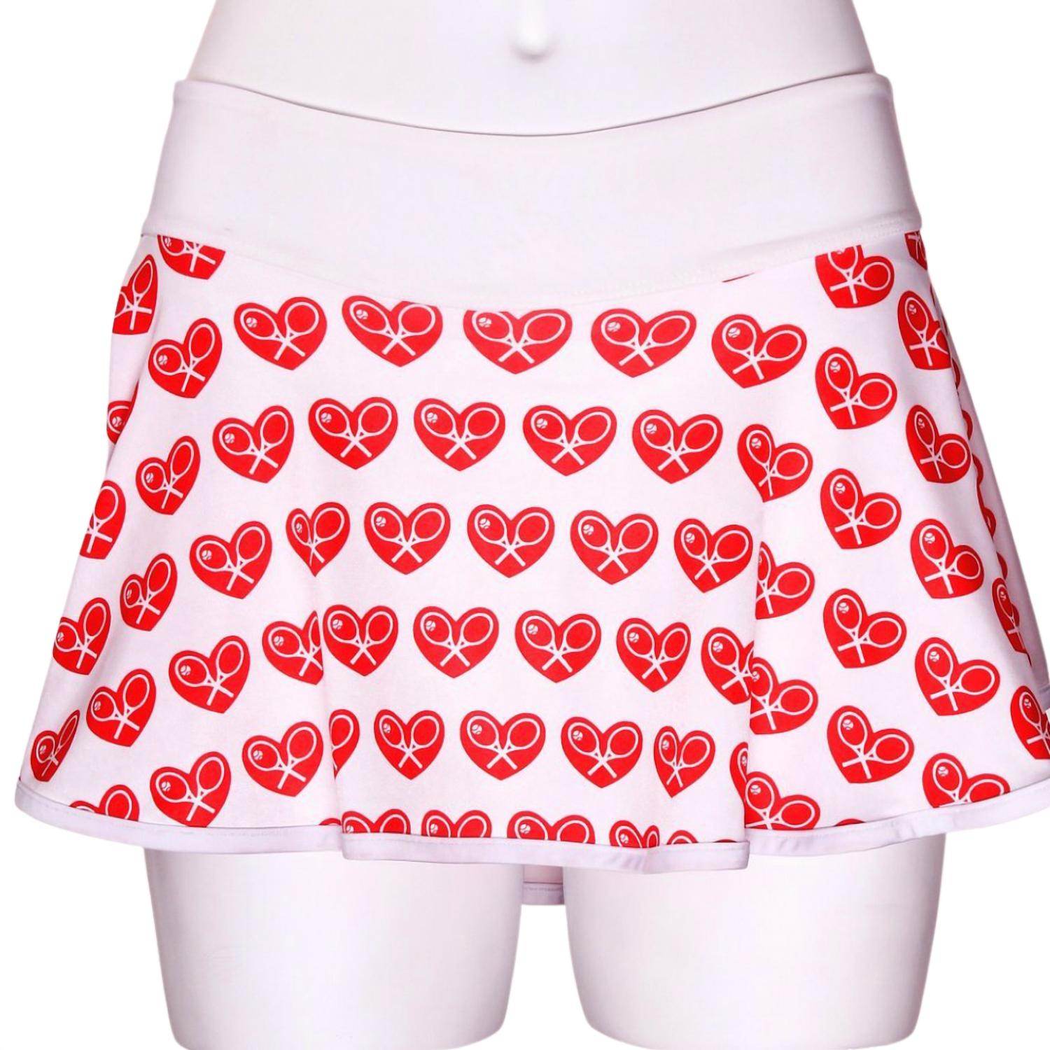 Love Love Tennis - Women's Love O Tennis Skirt - Rack Hunt