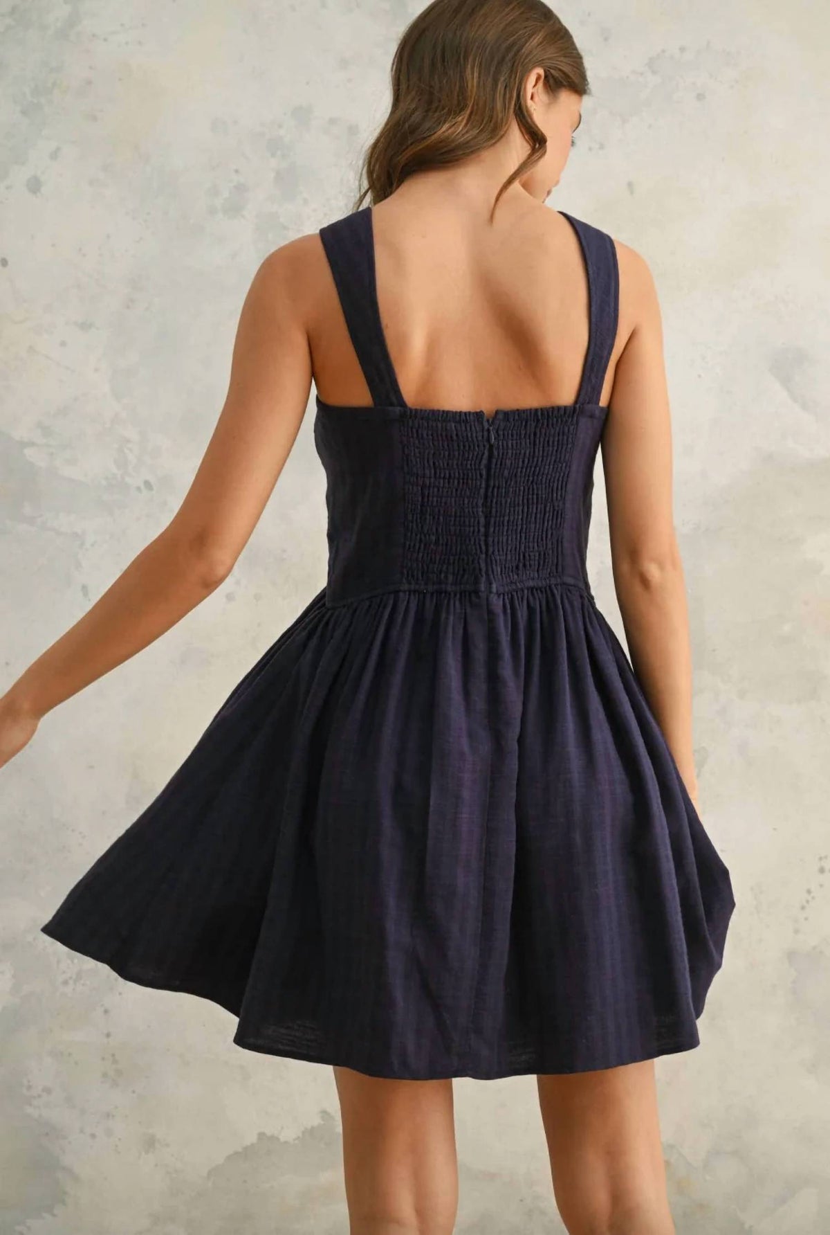Textured Pattern Dress
