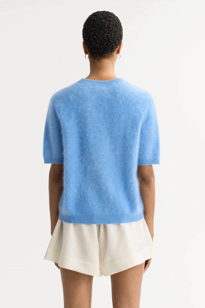 Brushed Short Sleeve Top