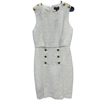 Textured Crewneck Midi Dress