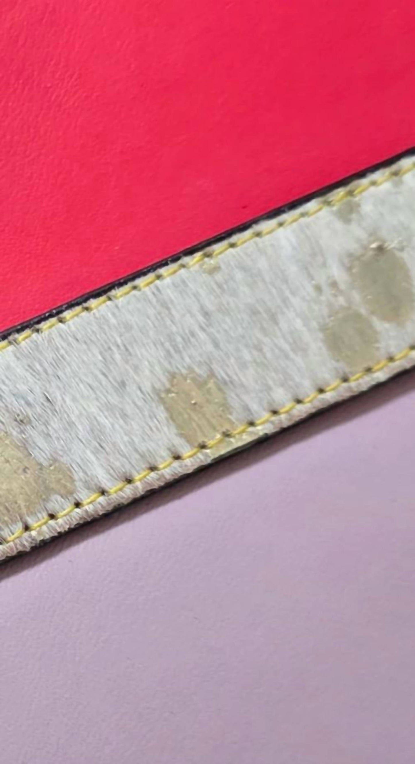 Women's Luca Leather And Hair On Hide Wristlet Clutch Crossbody Bag