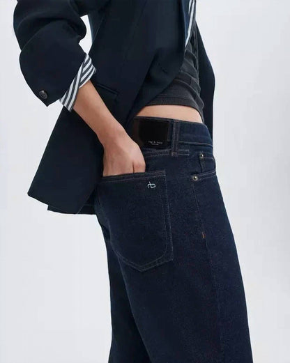 Saige Relaxed Straight Jeans