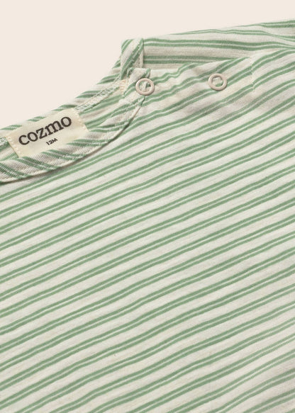 Toddler's Alan Striped Slub Tee