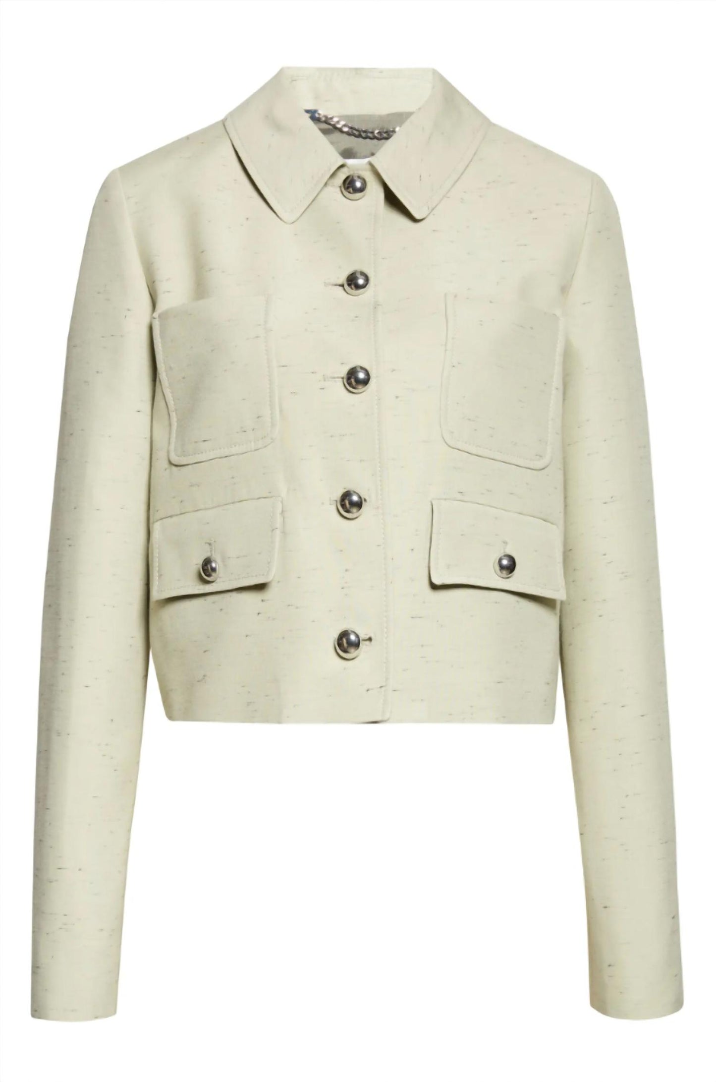 Astley Crop Flecked Jacket