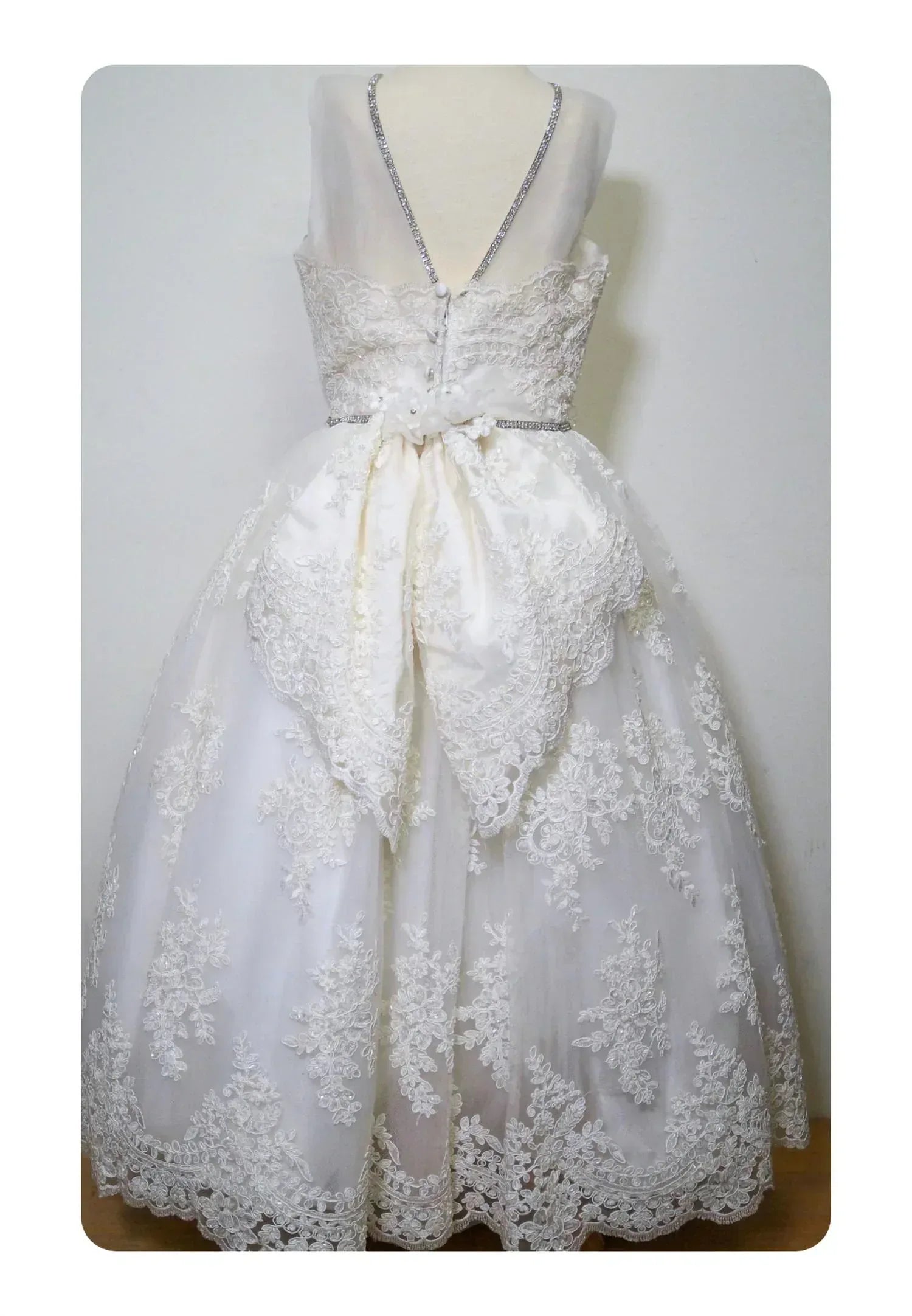 Christie Helene - Girl's Lexington Floral Lace Dress - Rack Hunt