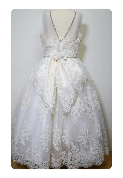 Christie Helene - Girl's Lexington Floral Lace Dress - Rack Hunt