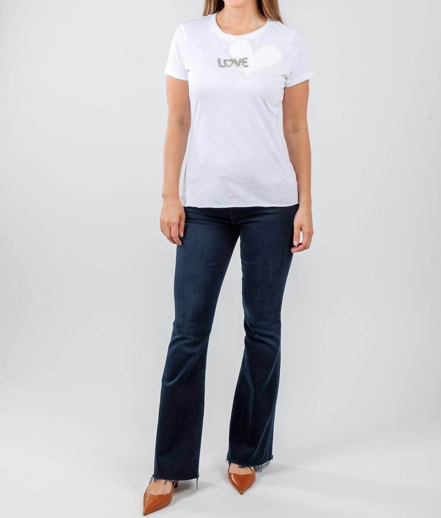 Suzy T - Women's Love Heart Top - Rack Hunt -