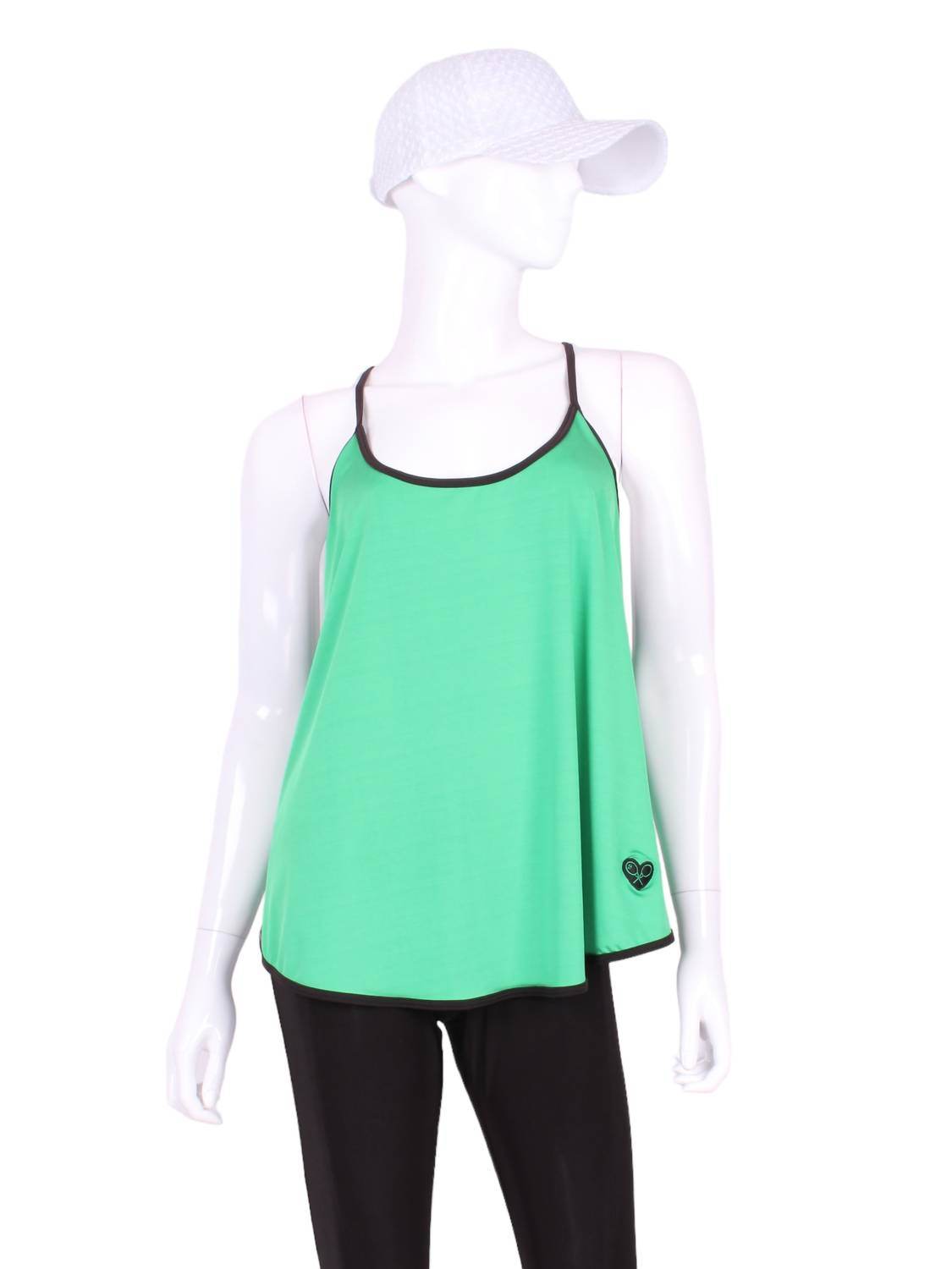 Love Love Tennis - Women's Baggy Tennis Tank - Rack Hunt