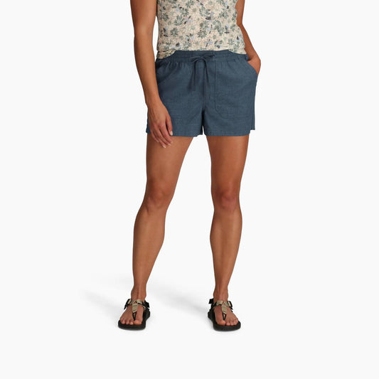 Hempline Tie-front Short