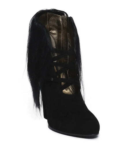 Bottega Veneta - Women's Fur Heels - Rack Hunt