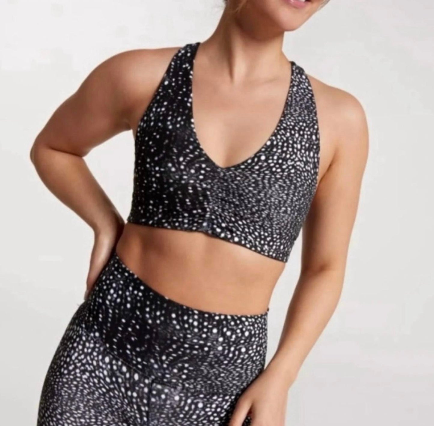 Strappy Racerback Sports Bra