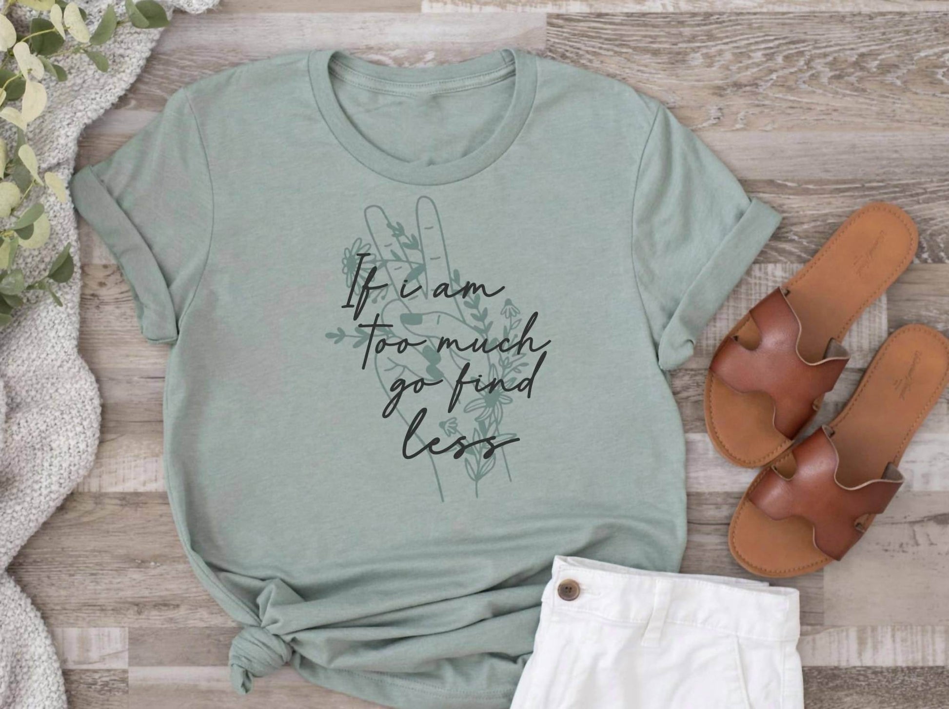 Exclusive Thredz - Go Find Less Tee - Rack Hunt