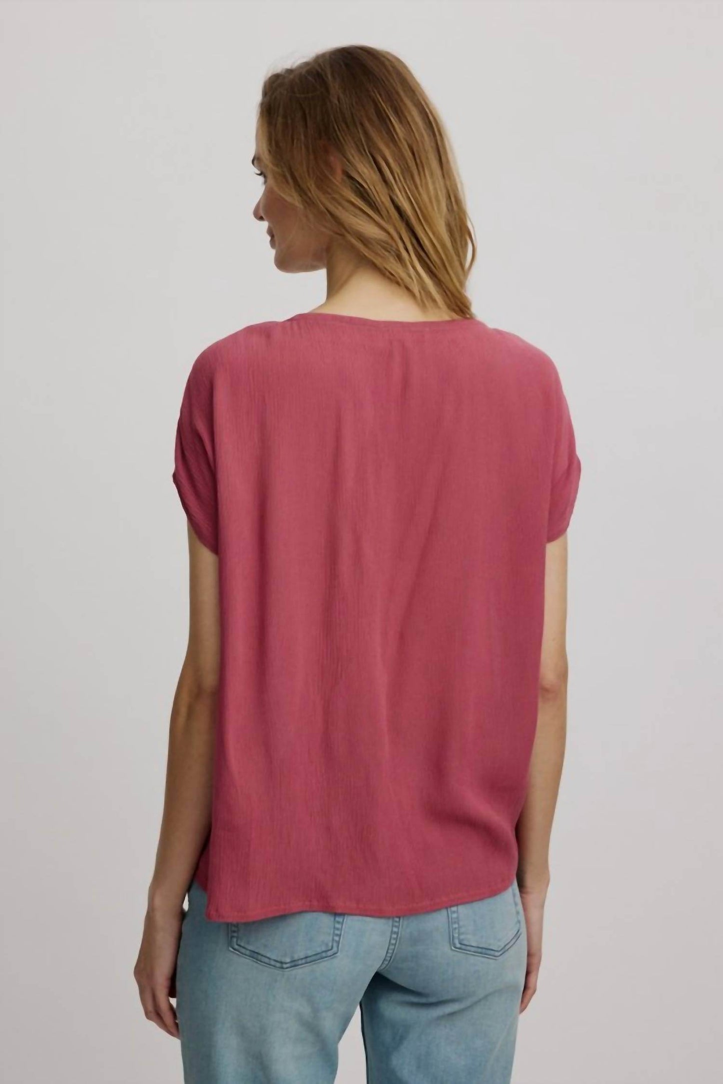 Tranquillo - Breezy V-neck Shirt - Rack Hunt -