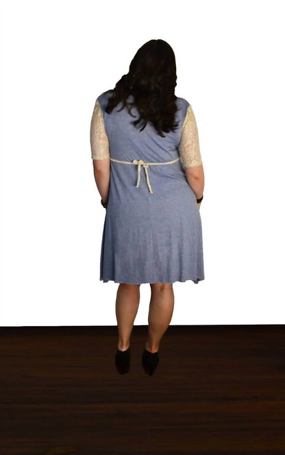 Tough Luv - Lace Sleeve Goddess Pocket Dress - Rack Hunt
