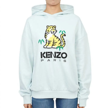 KENZO - Kids Ecru Tiger Logo Hoodie - Rack Hunt