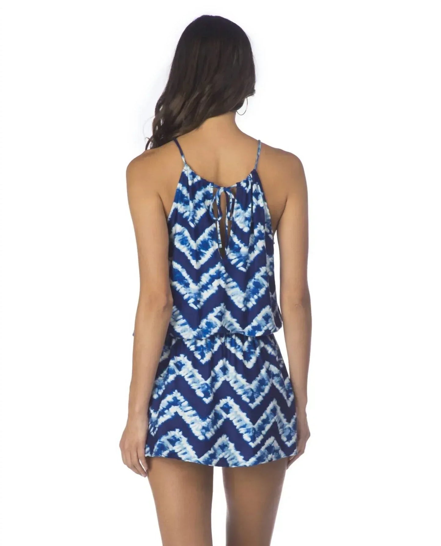 Kenneth Cole Reaction - Tie-dye High Neck Cover Up Sun Dress - Rack Hunt