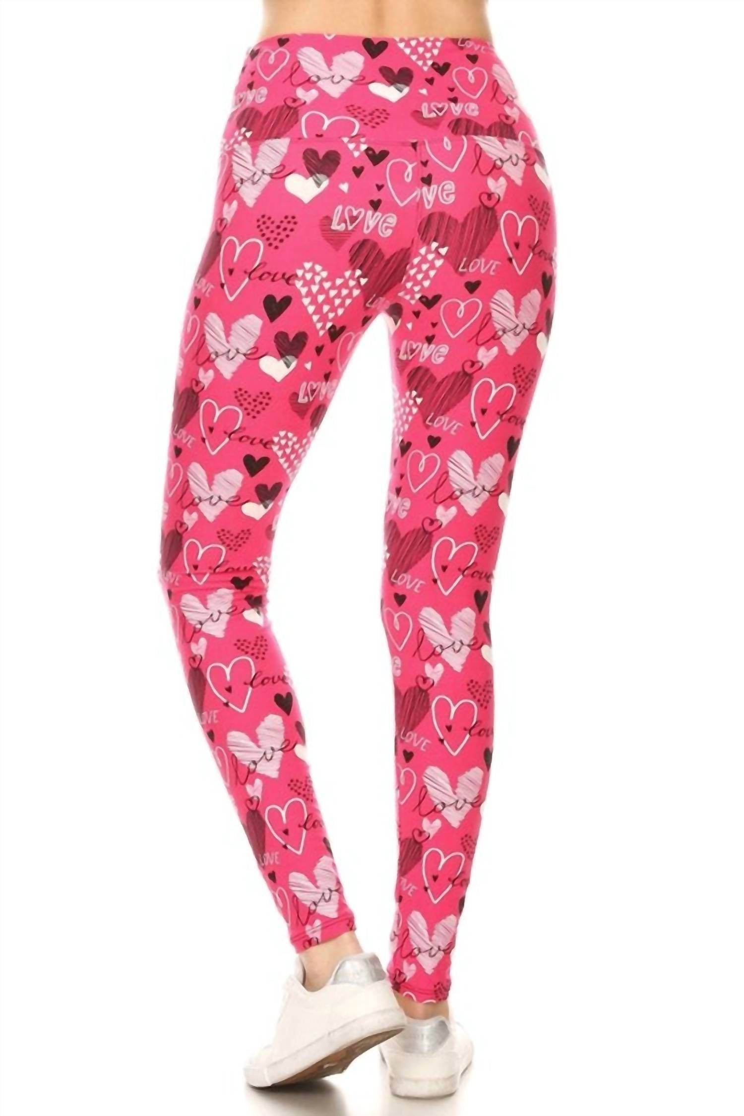 LOVE IT - Valentines Heart Leggings - Rack Hunt -