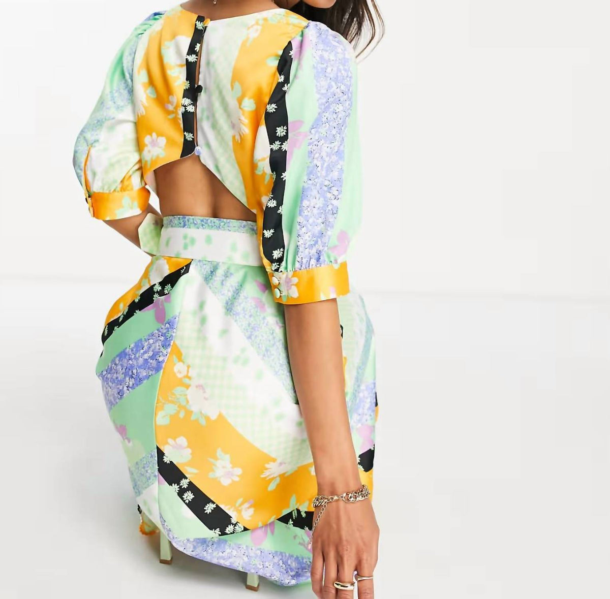 Belted Midi Tea Dress