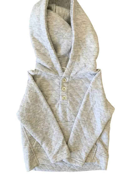 Copenhagen Delights - Kids' Luxe Quilted Cotton Hoodie - Rack Hunt