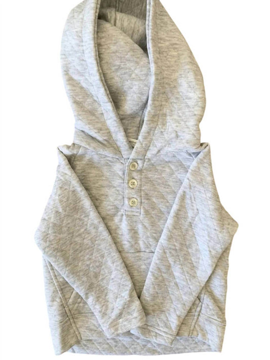 Copenhagen Delights - Kids' Luxe Quilted Cotton Hoodie - Rack Hunt -