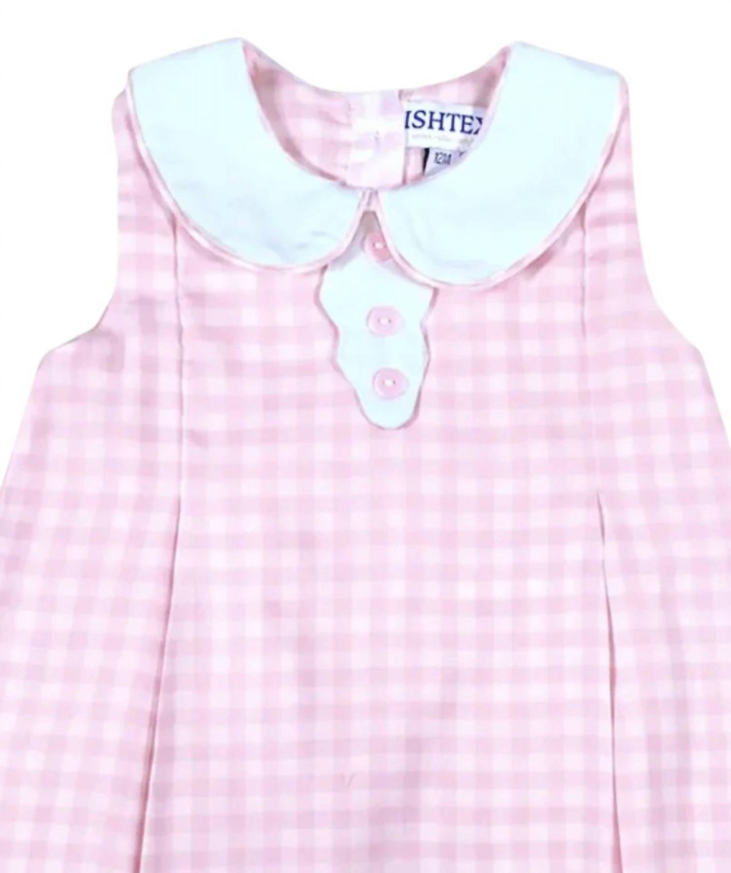 Girls Gingham Infant Dress