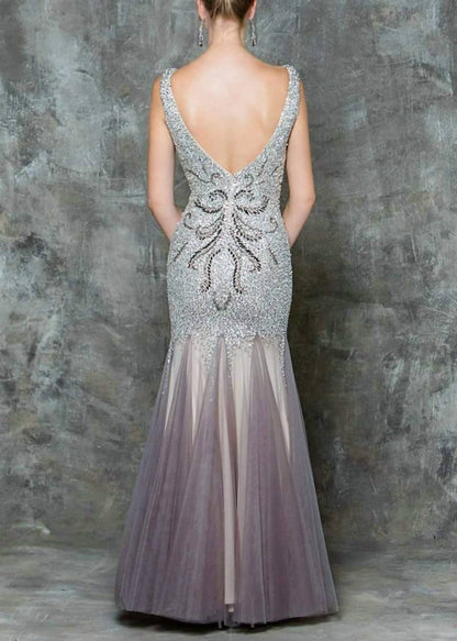Beaded Mermaid Gown