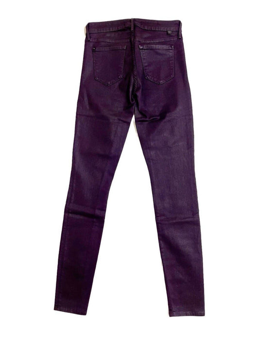 MM Denim - Women's Mid Rise Slim Coated Skinny Jeans - Rack Hunt -