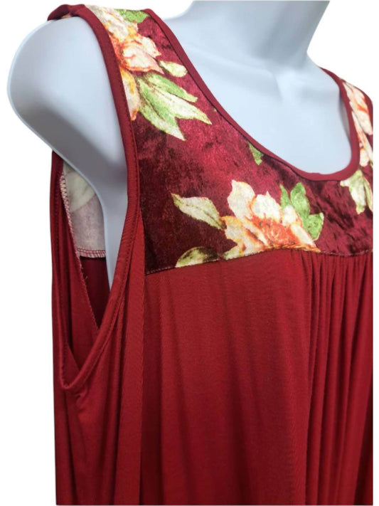 Sun & Moon - Women's Floral Top - Rack Hunt -