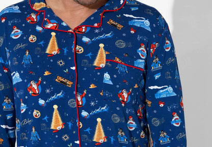 Men's The Polar Express Bamboo Pajama Set