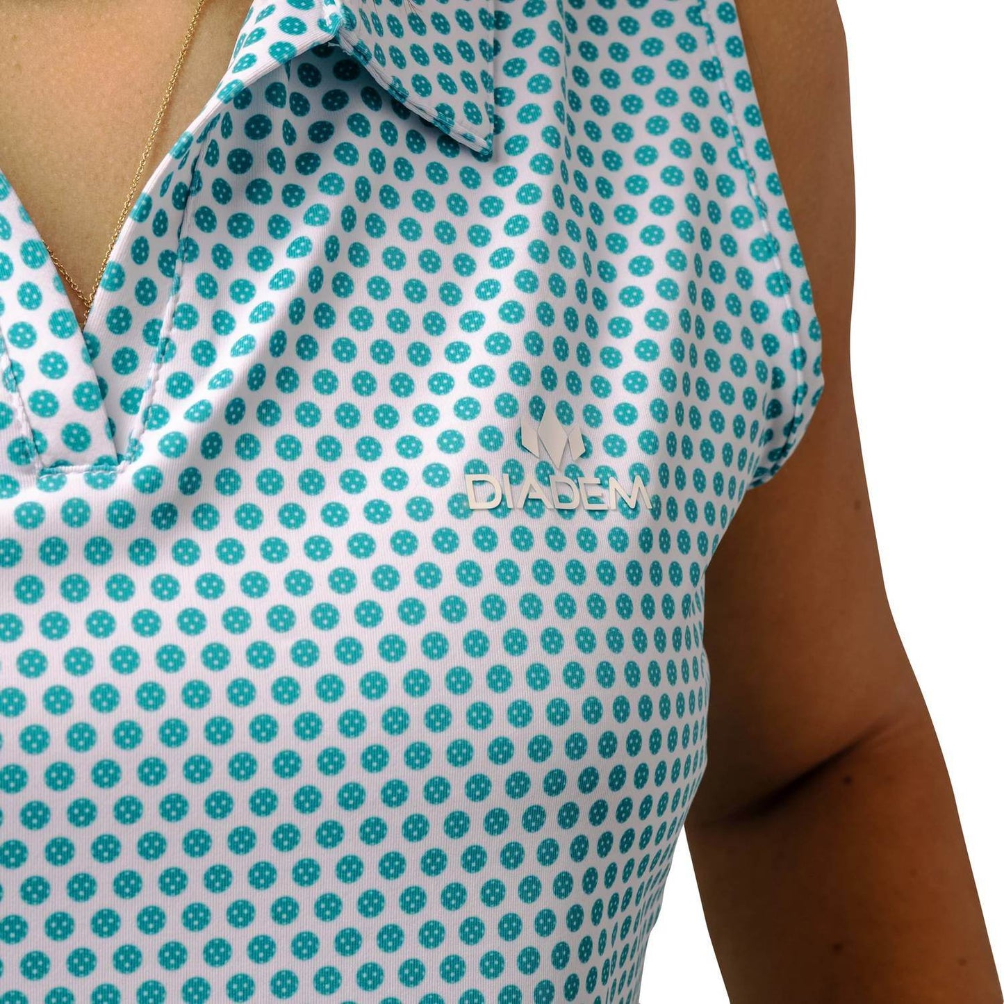 Diadem Sports - Scales Pickleball Sleeveless Polo - Rack Hunt