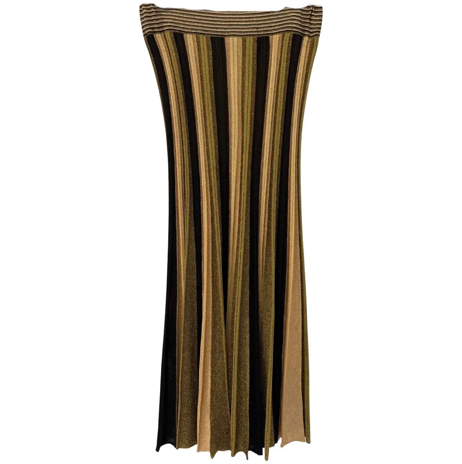 Maison Lurex - Women's Gala Long Pleated Skirt - Rack Hunt
