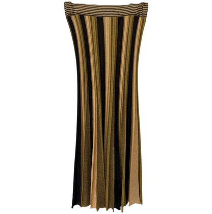 Maison Lurex - Women's Gala Long Pleated Skirt - Rack Hunt