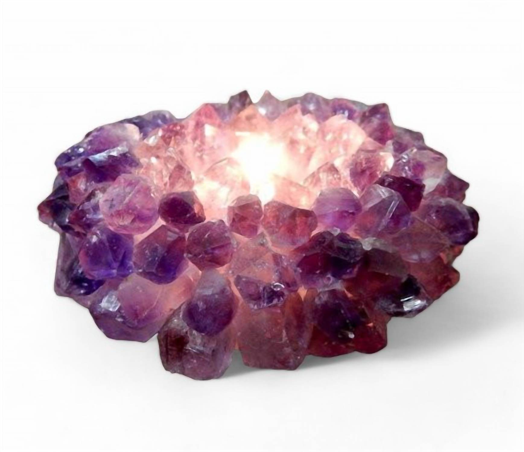 Random House Group - AMETHYST POINT CANDLE HOLDER - Rack Hunt -