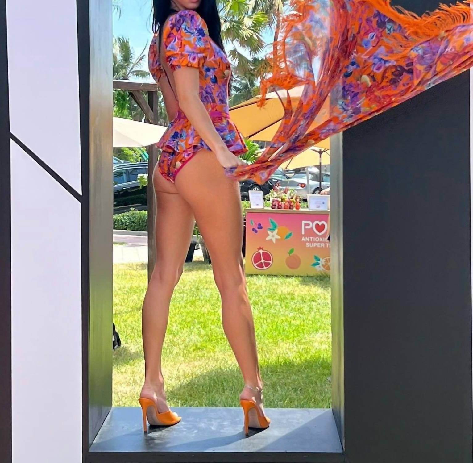 Lia Sahara - Fringed Pareo - Rack Hunt -