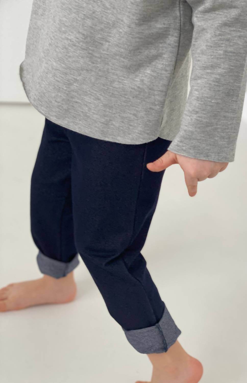 A Basic Brand - Unisex Denim Straight Leg Pants - Rack Hunt