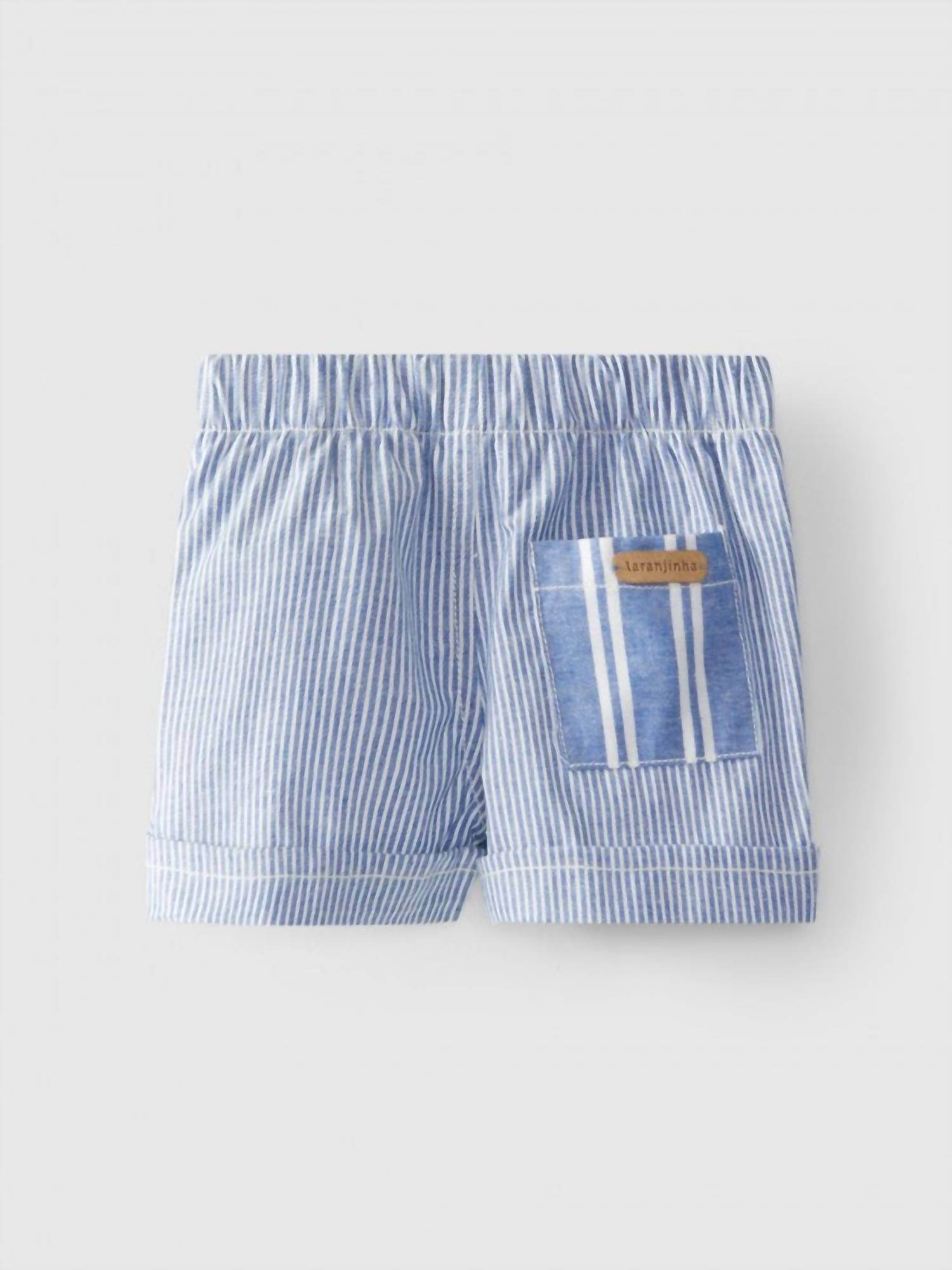 Laranjinha - Kid's Striped Shorts - Rack Hunt -