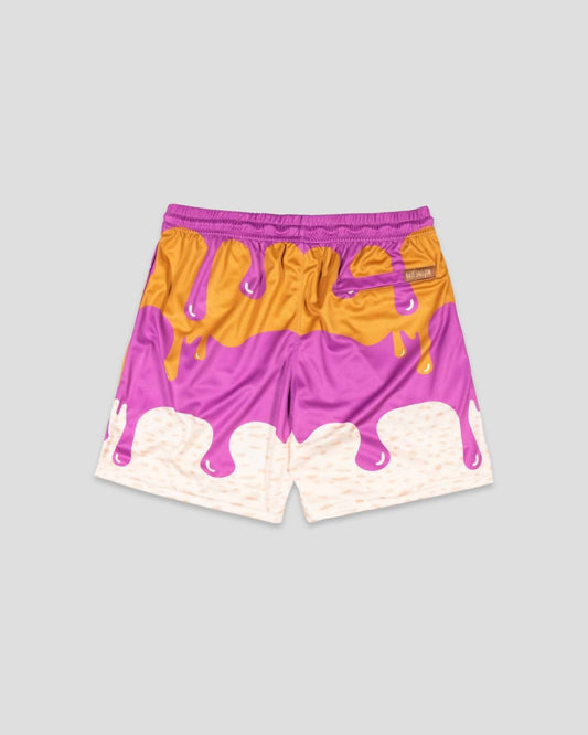 Girls Youth Pb & Jammed Diamond Air Mesh Shorts