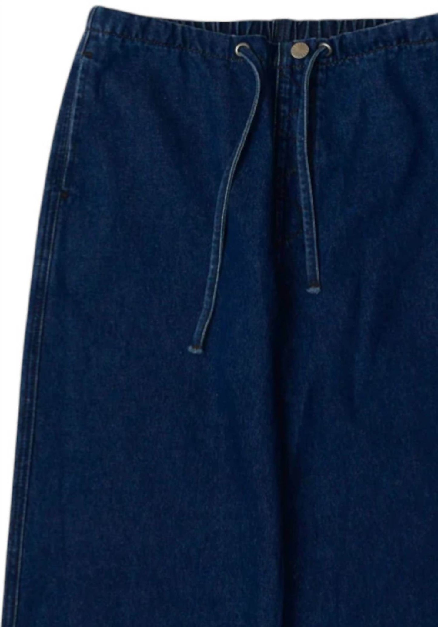 K-Fashion - Women's Denim Drawstring Pants - Rack Hunt -