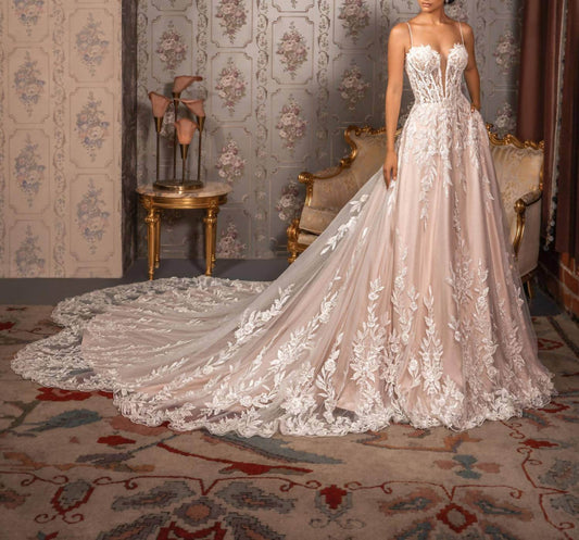 Kitty Chen Couture - Victoria Beaded Lace Gown - Rack Hunt -