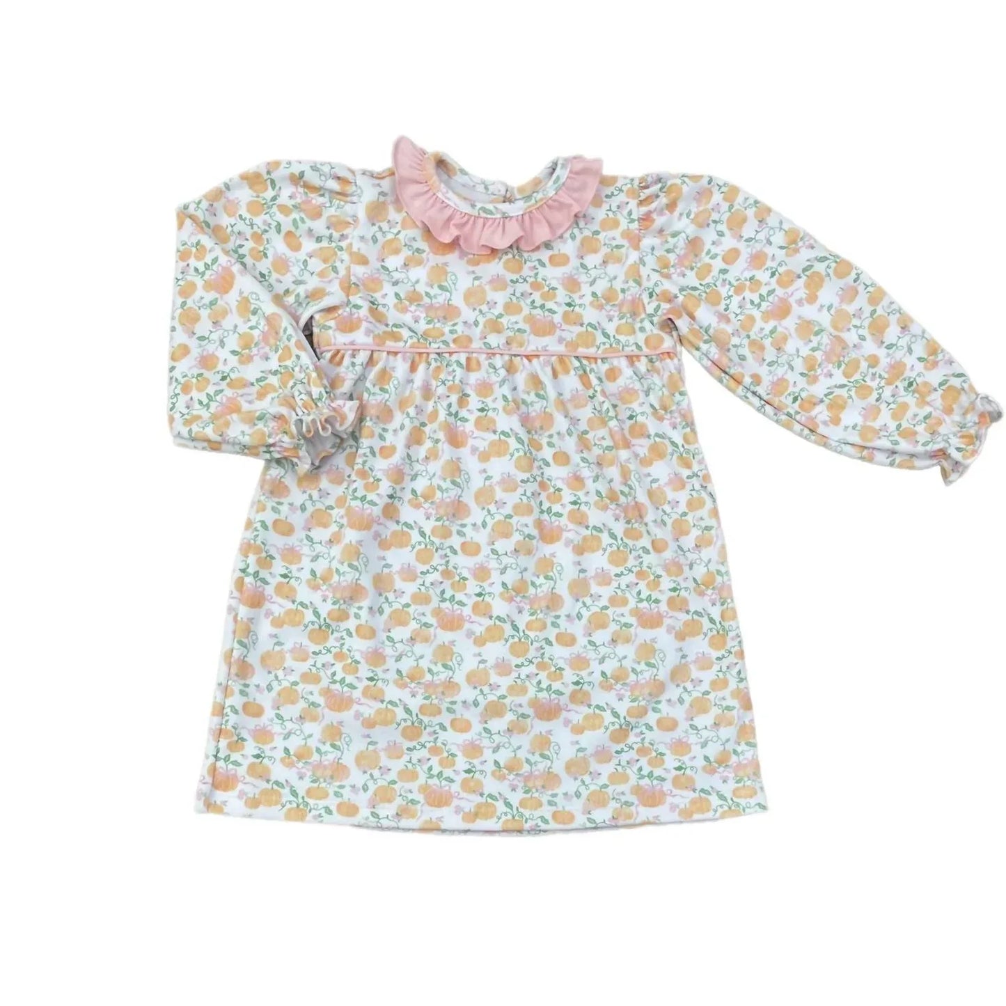 Love, George - Girl's Long Sleeve Knit Pumpkin Dress - Rack Hunt