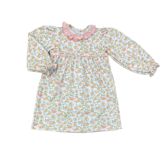 Love, George - Girl's Long Sleeve Knit Pumpkin Dress - Rack Hunt