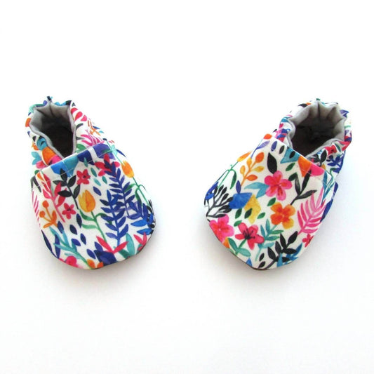 Cabooties - Baby Spring Floral Moccasins - Rack Hunt -
