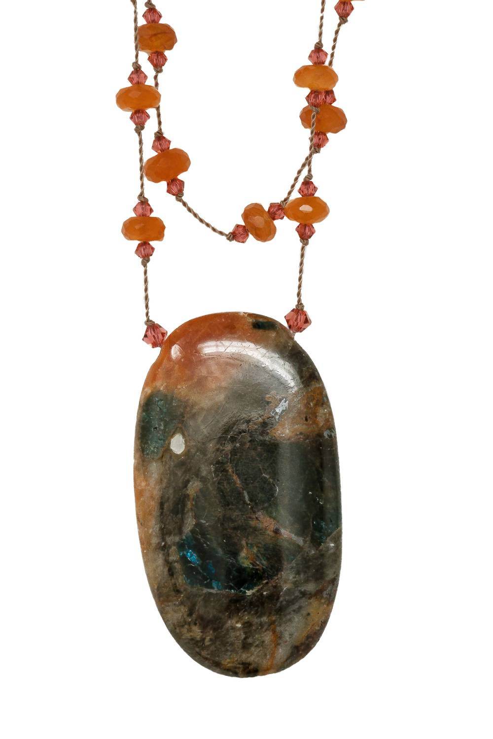 Margo Morrison - Women's Faceted Carnelian Apetite Necklace - Rack Hunt