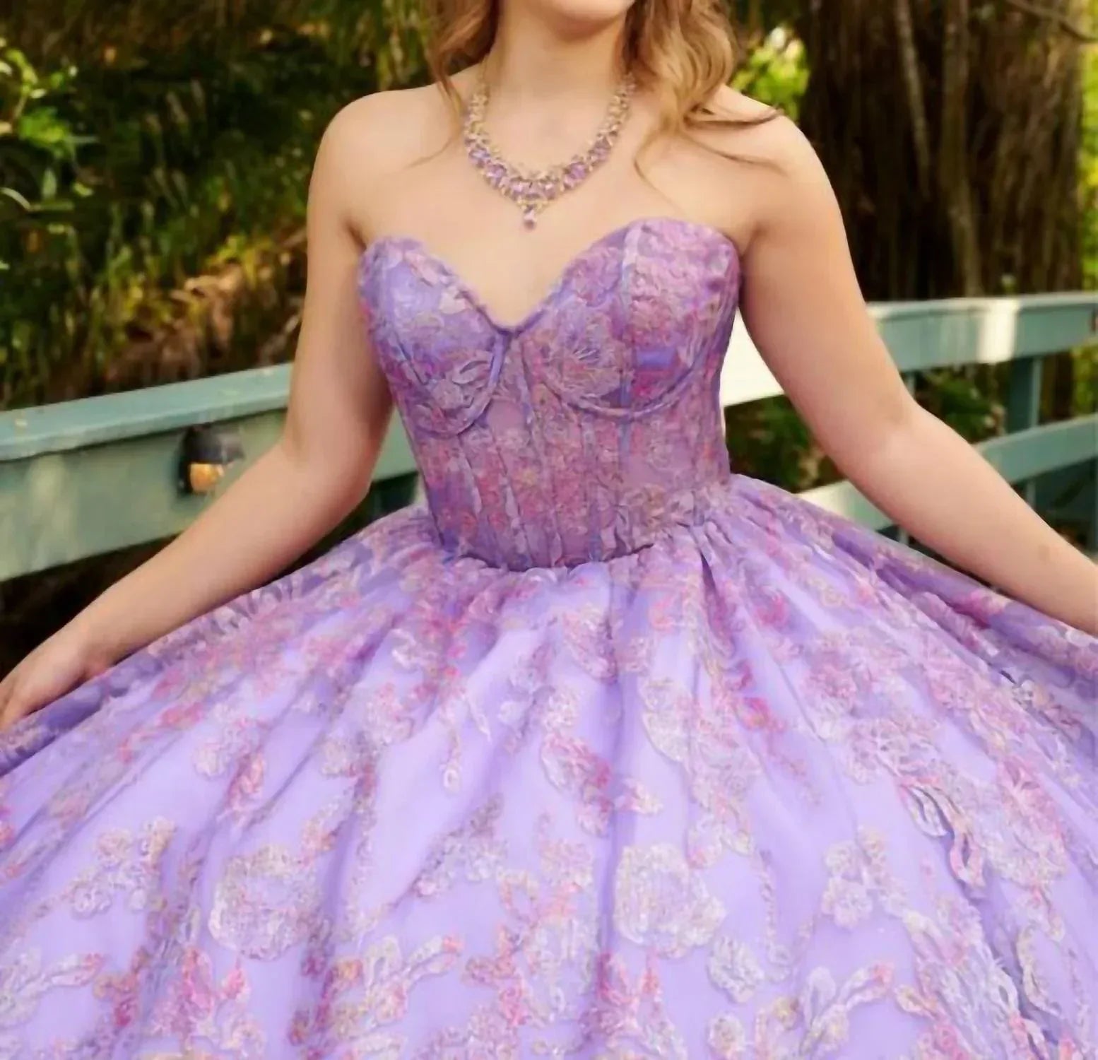House of Wu - Lace-up Back Quinceanera Gown - Rack Hunt