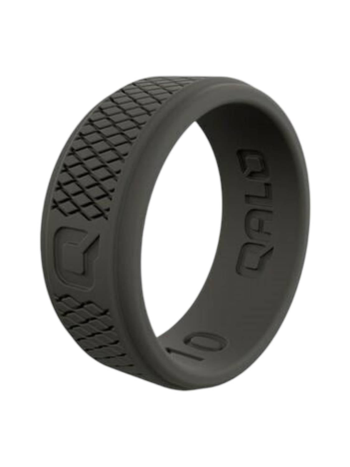 Men's Crosshatch Q2x Silicone Ring